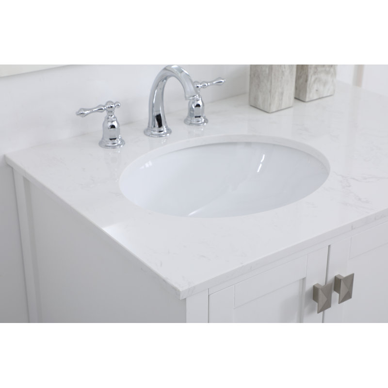 Andover Mills™ Broadview 32'' Single Bathroom Vanity with Engineered